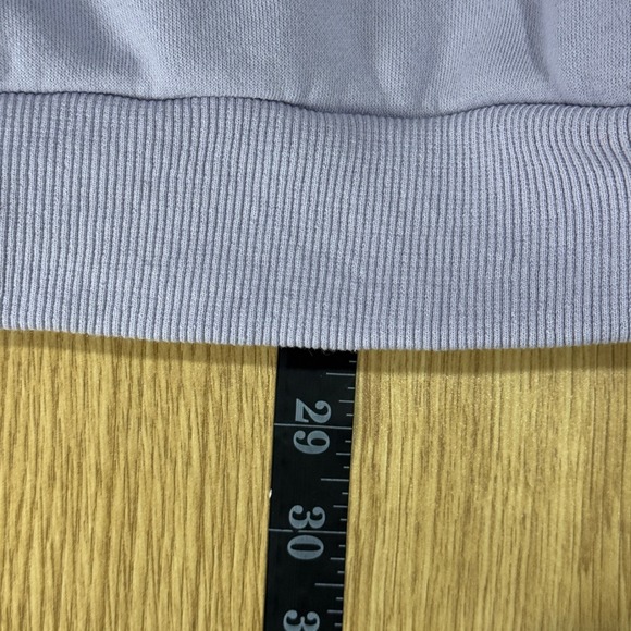 MOJO PROVO Taylor Swift theme Charm crew Embroidered Sweatshirt sz XL Lavender - Picture 5 of 7